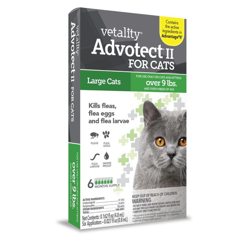 Tevra Vetality Advotect II for Large Cats