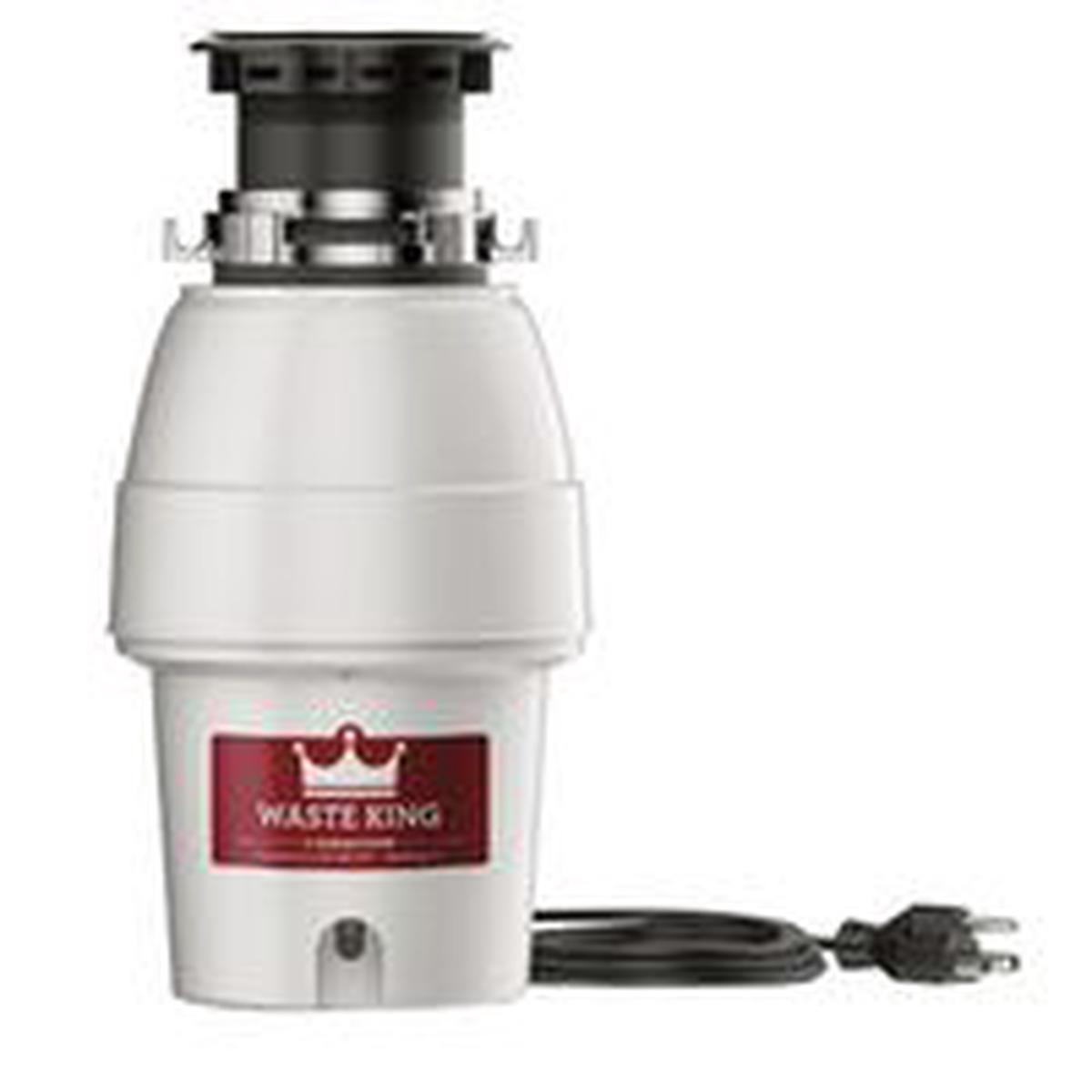 Waste King L- Garbage Disposer 1/2 hp Motor 115 V Stainless Steel (2600)