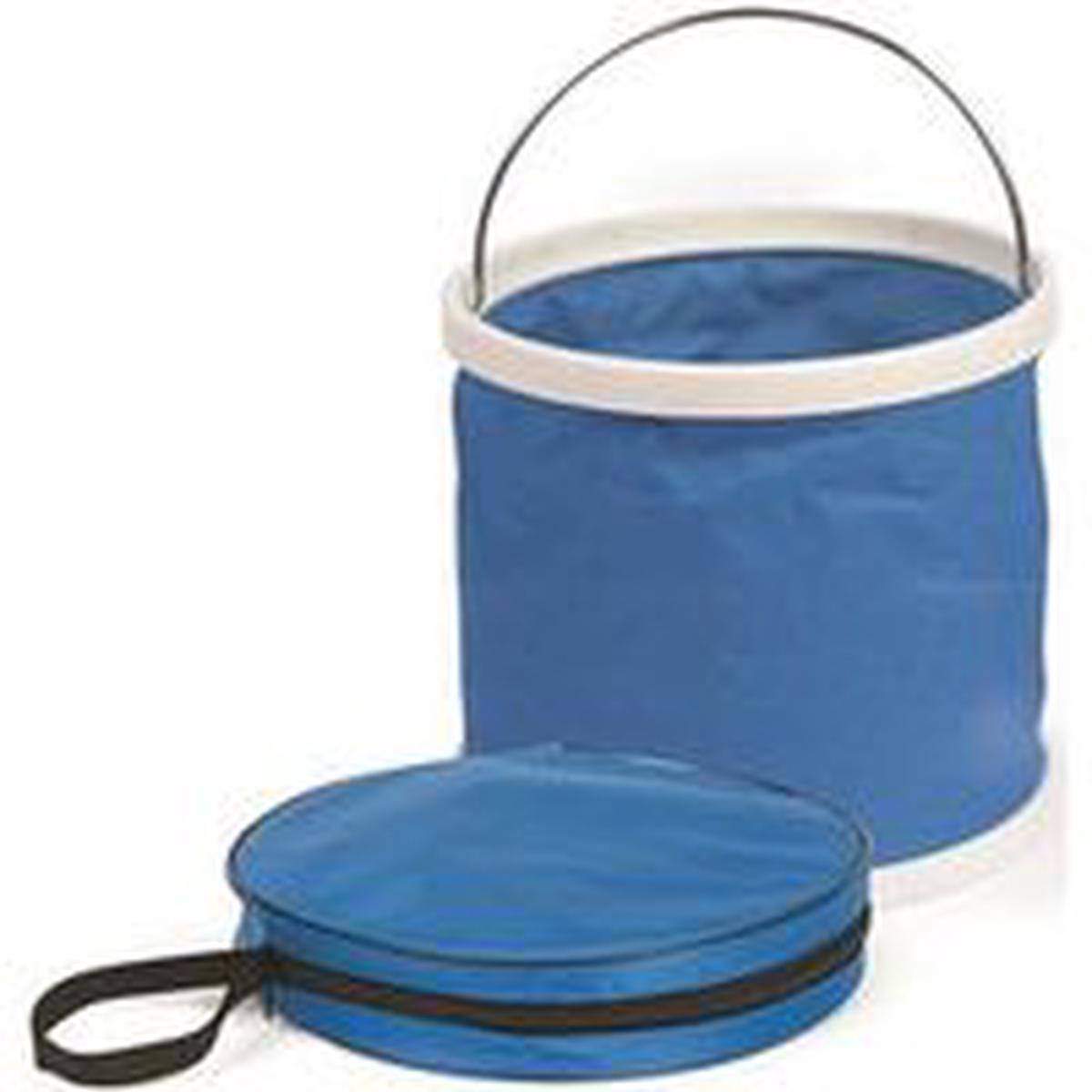 Camco USA Collapsible Bucket, Blue, 3GAL, 9-1/4 in H (42993)