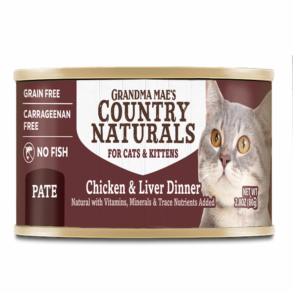 Country Naturals Cat Food – Grain Free Puree – Chicken Liver 80g