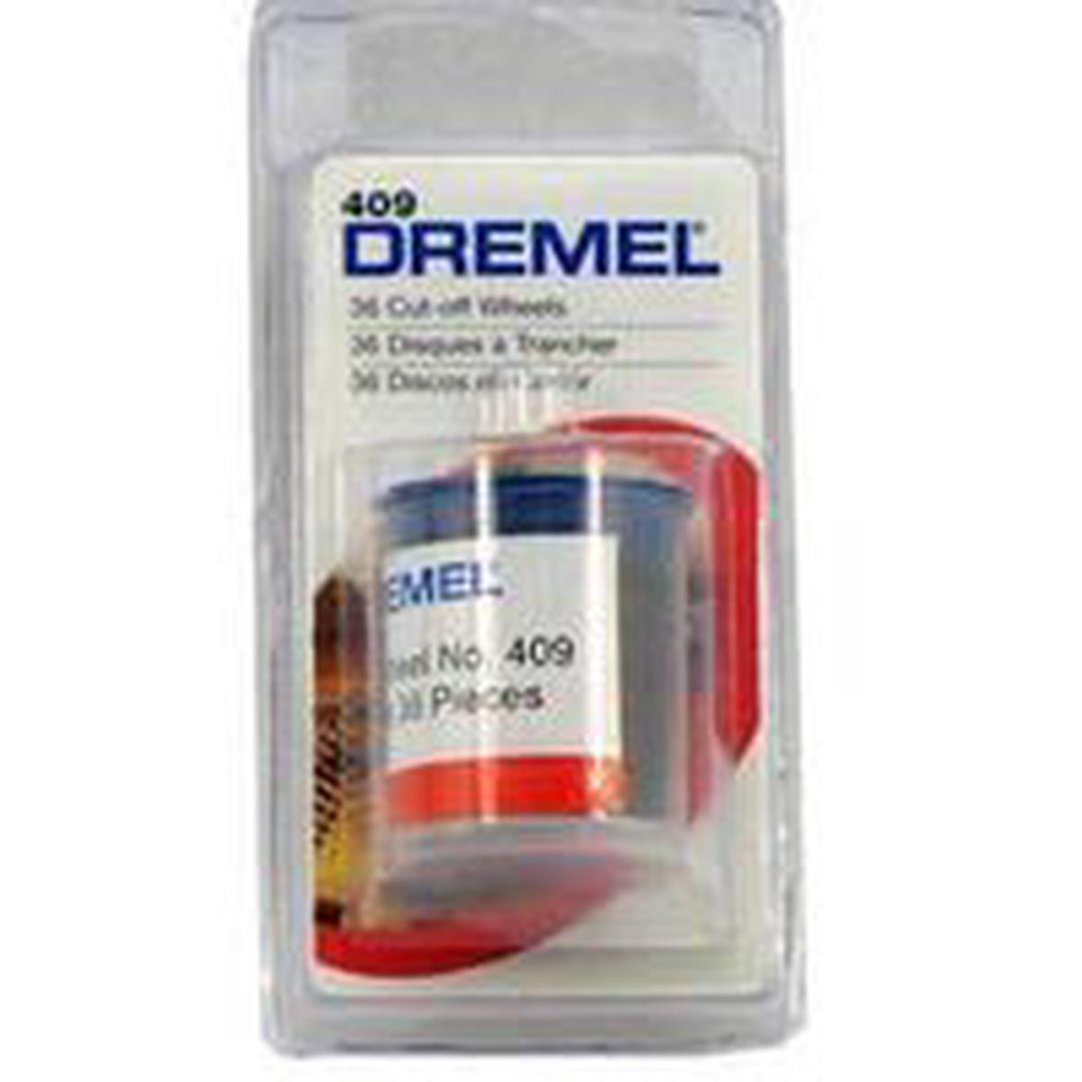 Dremel Cut-Off Wheel 15/16 in Dia 0.025 in Thick Emery Cloth Abrasive 36PK (409)