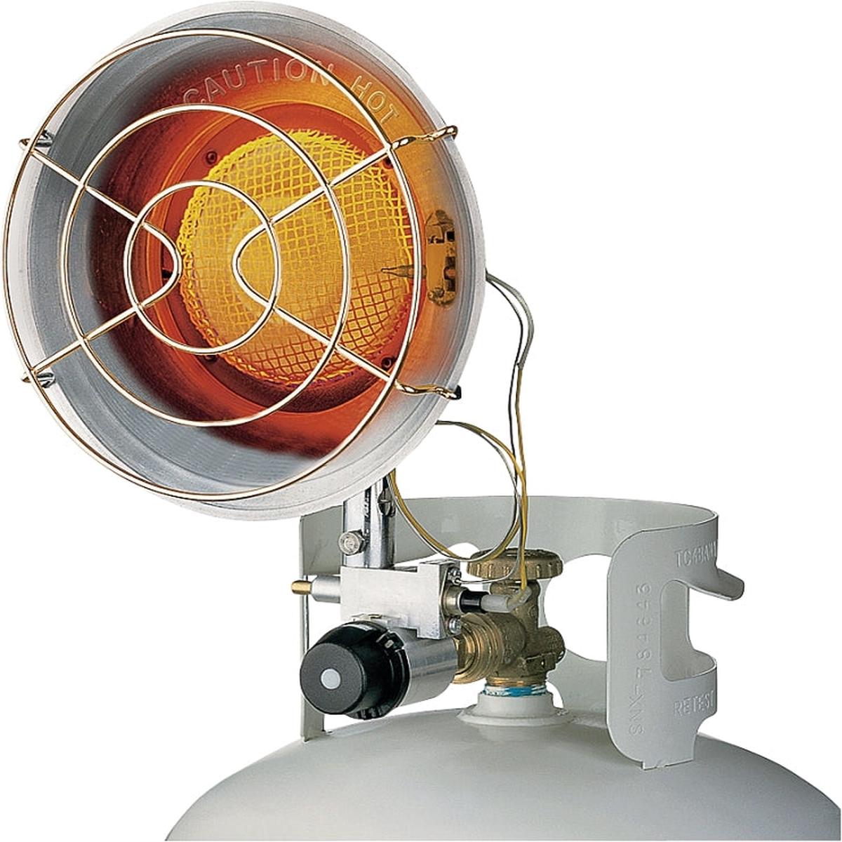 Dura Heat TT-15S/CSA Single Tank Top Heater, 8-1/4 in W, 11-1/2 in H, 9000-15000 BTU Heating, Steel