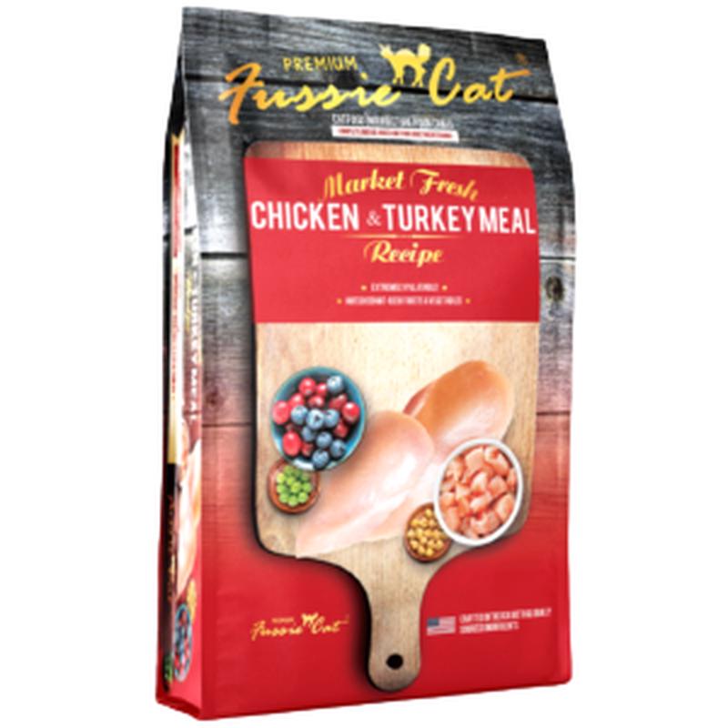Fussie Cat Premium Market Fresh Chicken & Turkey Meal – 3.5 lb
