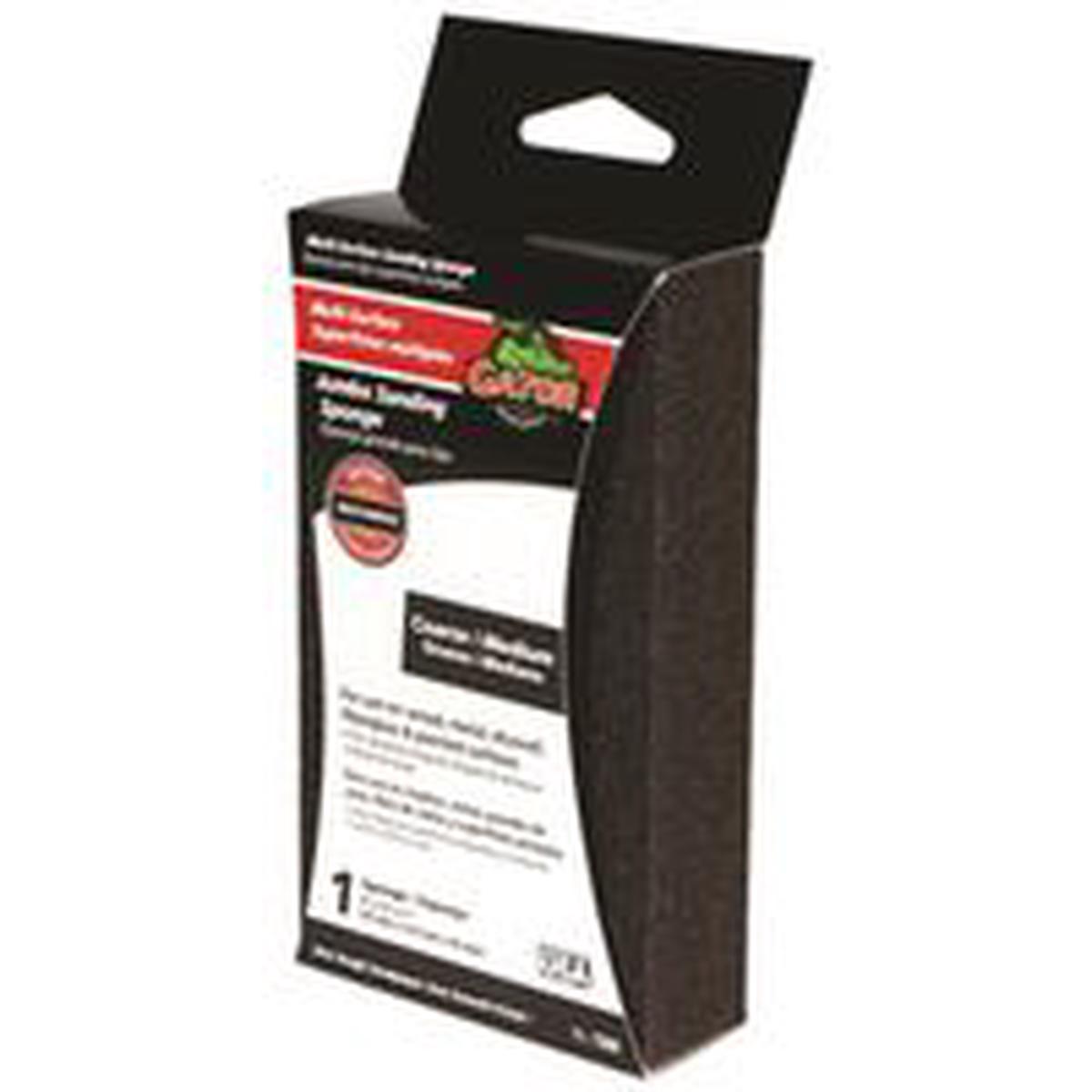 Gator Sanding Sponge, 5 In L, 3 In W, Coarse, Medium (7308)