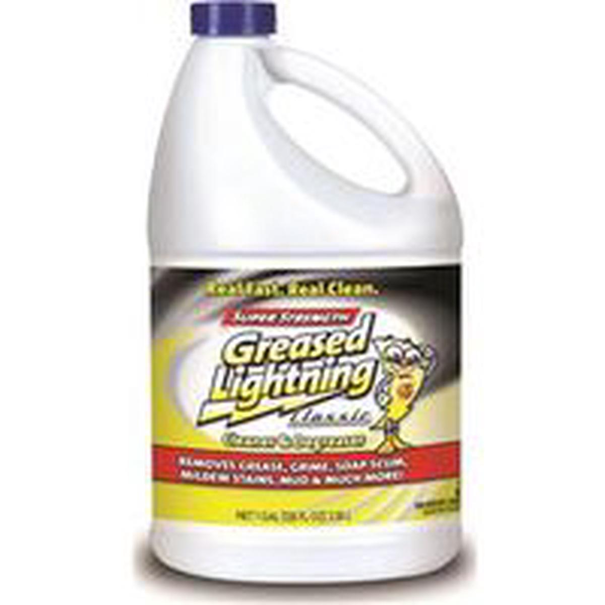 Greased Lightning Cleaner and Degreaser, 128 oz, Liquid, Pleasant (51100GRL)