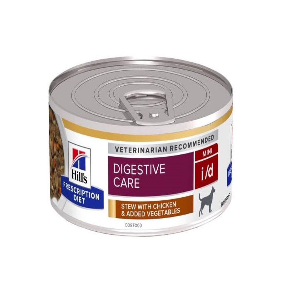 Hills i/d Canine Stew Wet Food with Chicken & Vegetables – 156g Mini: Single Tin