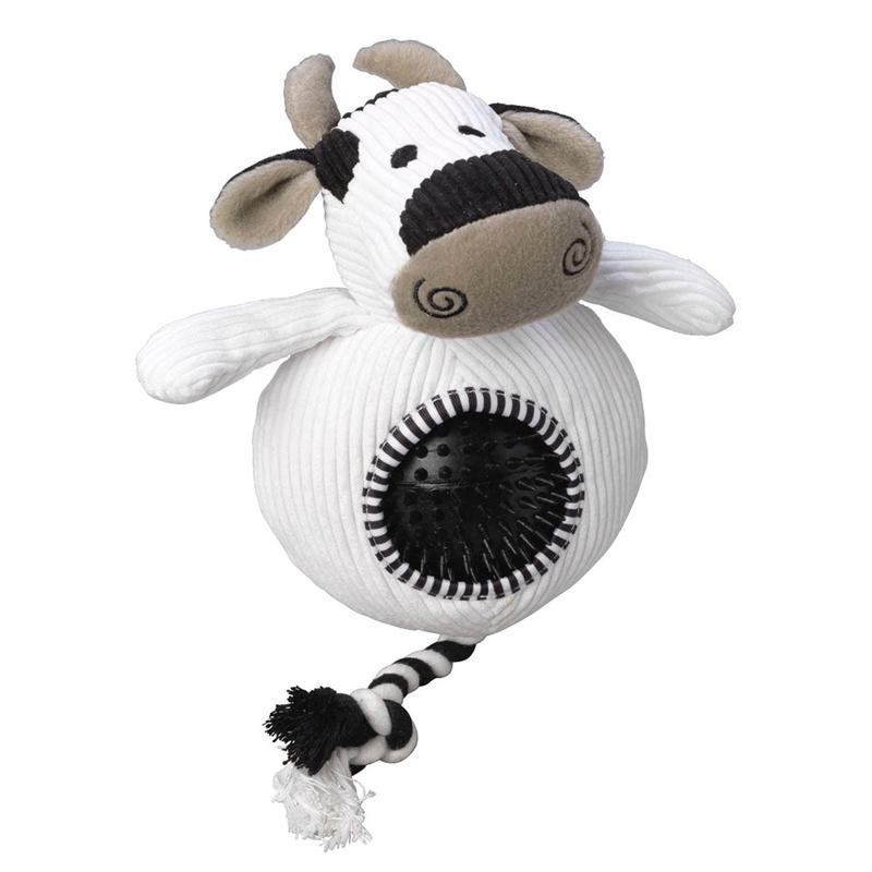 House of Paws Cord Toy with Spiky Ball