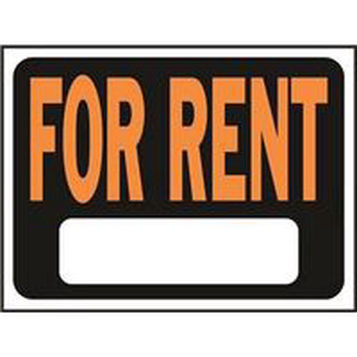 Hy-Ko Hy-Glo Series Identification Sign, 8-1/2 x 12 in, Rectangular, Fluorescent Orange Legend (3005)