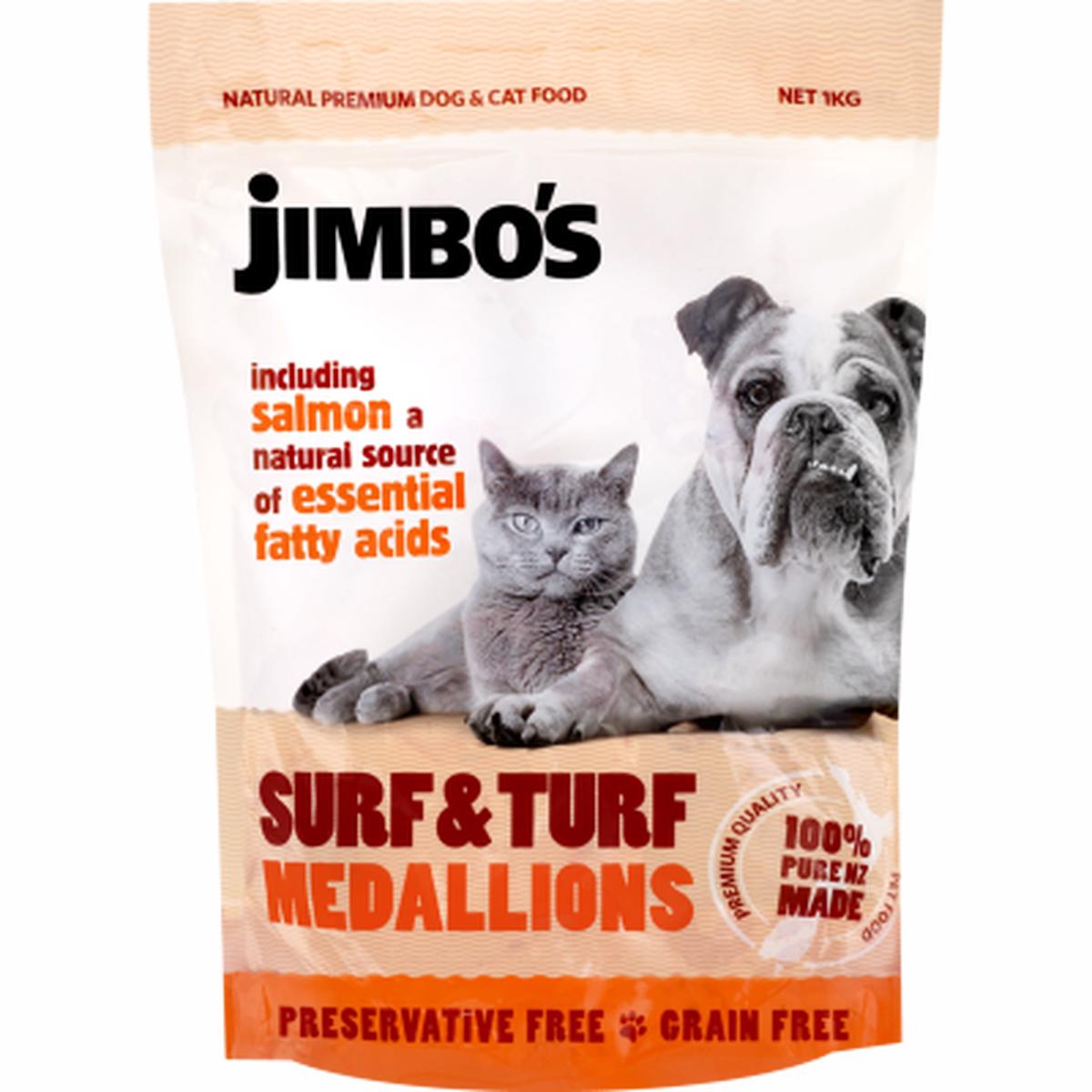 Jimbo’s Surf & Turf Medallions 1kg