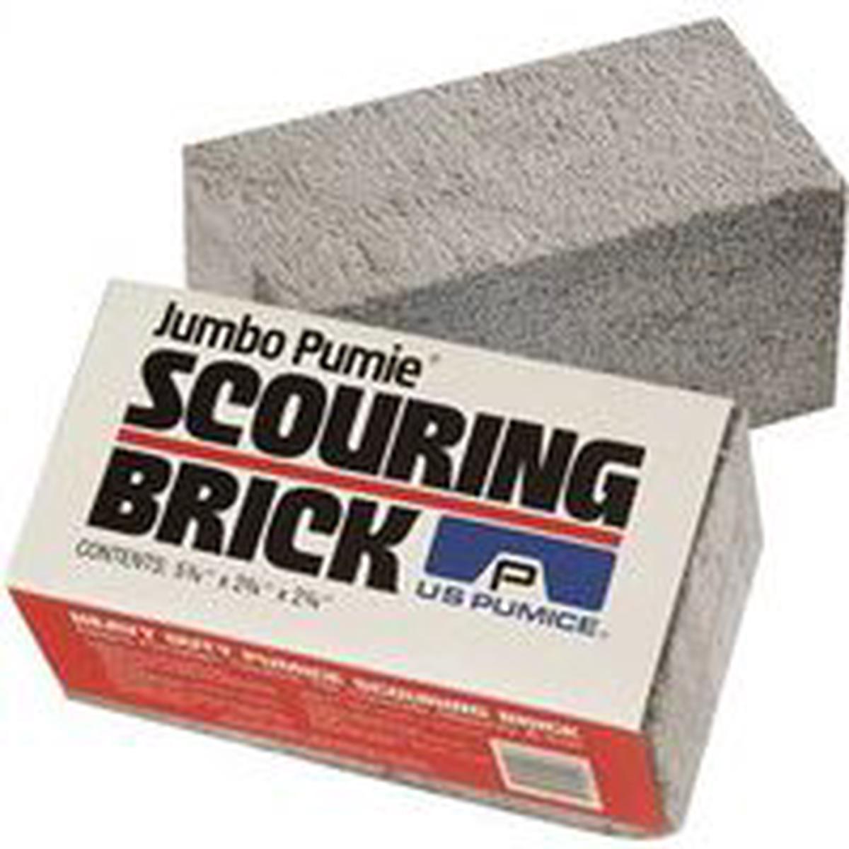 Jumbo Pumie Scouring Brick, 5-3/4 In L, 2-3/4 In W (JPS-12)