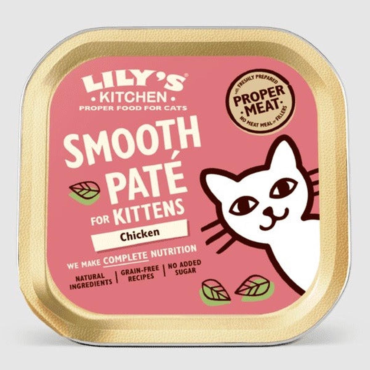 LILY’S KITCHEN Natural Grain-Free Cat Food Can – Kitten Growth Meal 85g