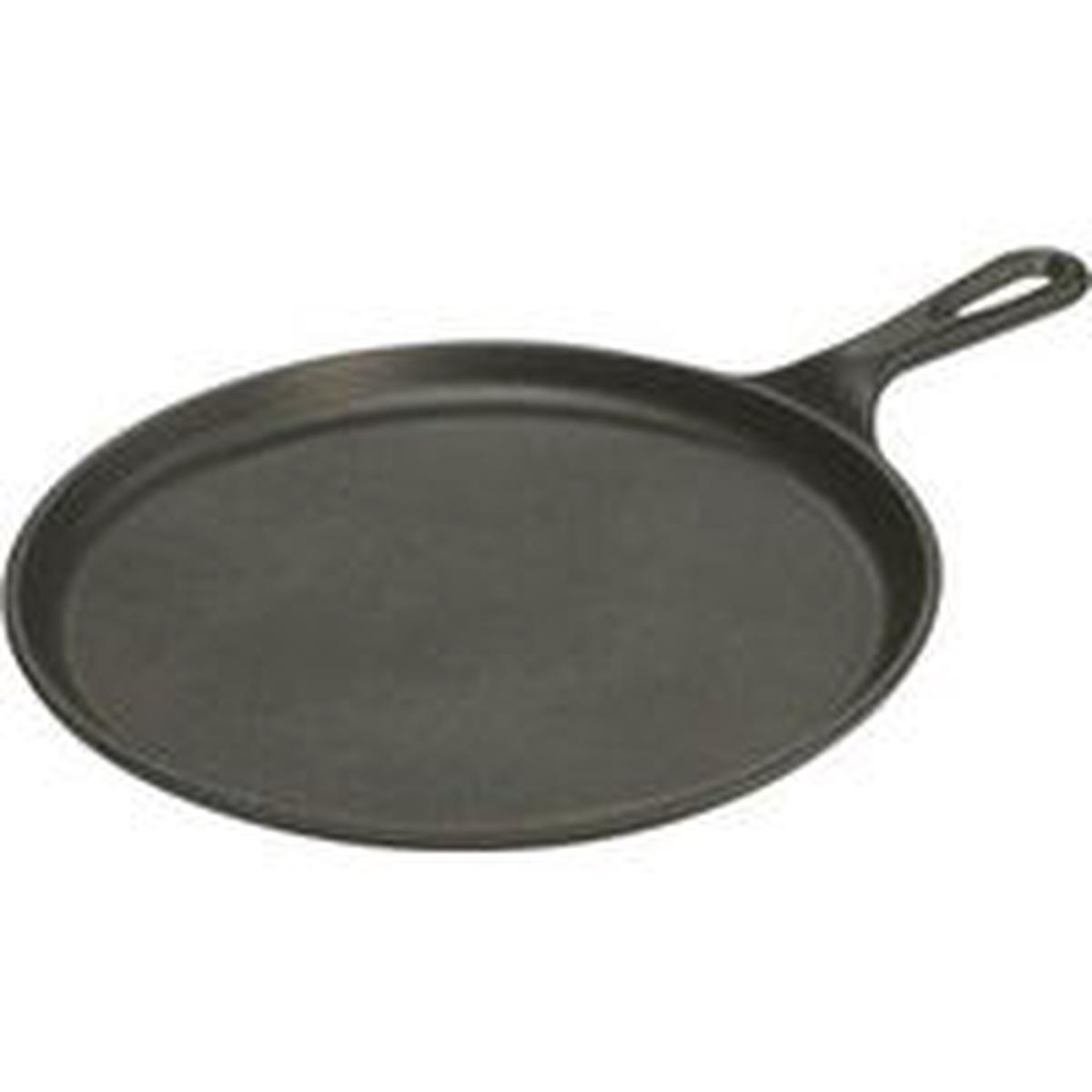 Lodge 10-1/2″ PreSeason Griddle, Iron, Black, Round (L9OG3)