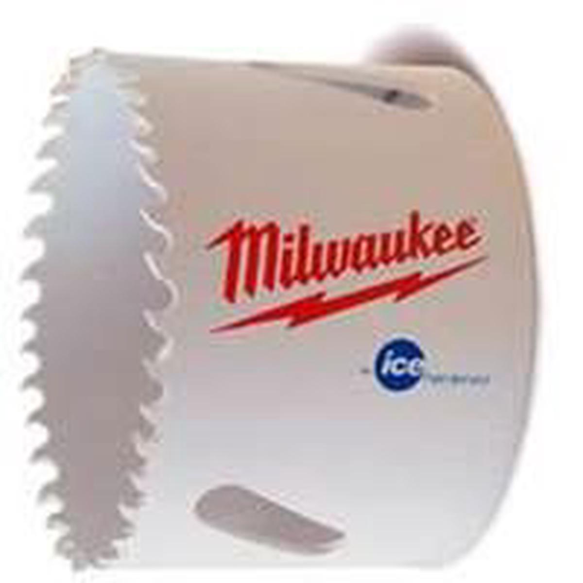 Milwaukee Hole Saw, 3 in Dia, 1-5/8 in D Cutting, Bi-Metal Cutting Edge (49-56-0173)