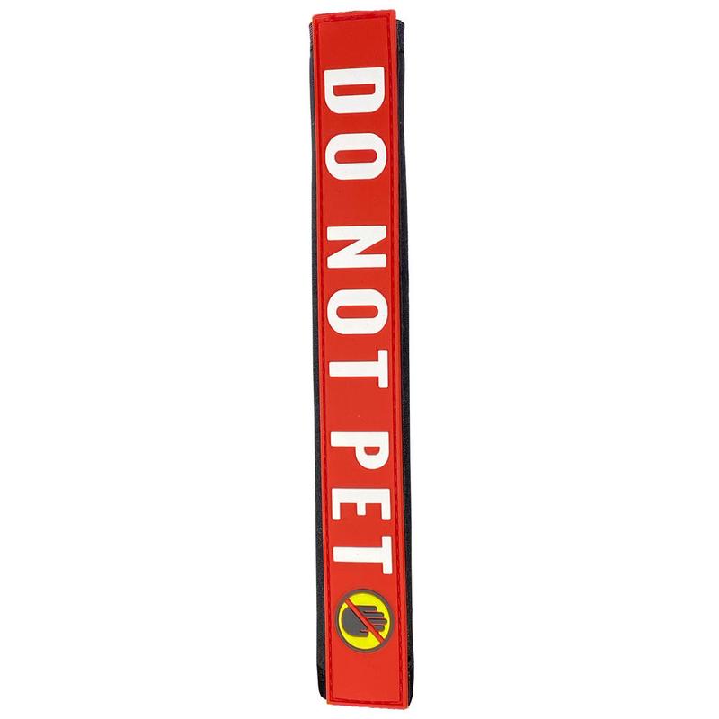 Multipet Do Not Pet Leash Wraps – Red