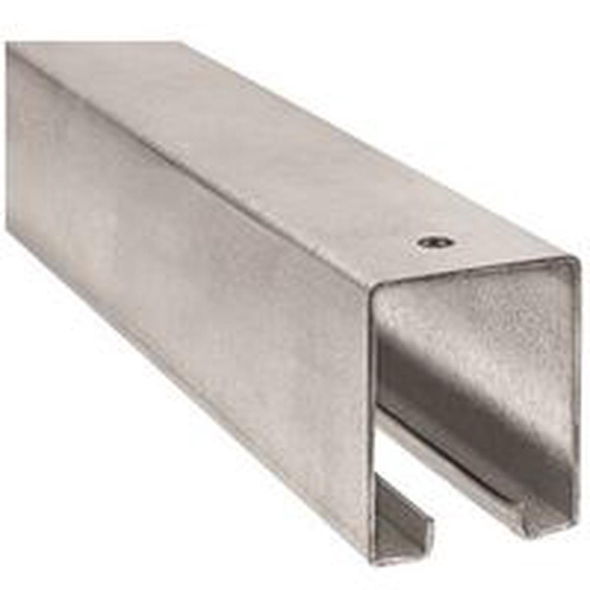 National Hardware Box Rail, Galvanized, 1-57/64 in W, 2-13/32 in H, 12 ft L (N105-270)