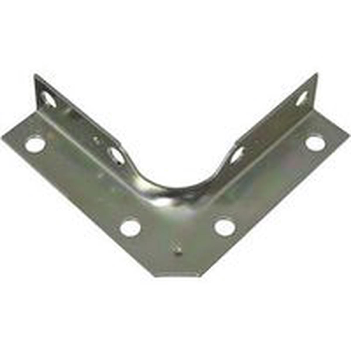 National Hardware V114 Series Corner Brace, 3 in L, 5/8 in W, Steel, Zinc (N245-407)