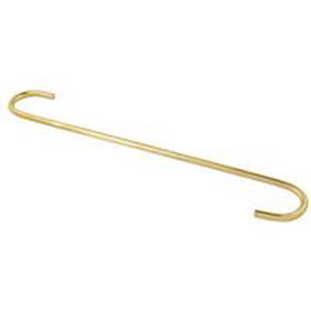 National Hardware V2668 Series Extender S-Hook, 12 in L, Steel, Brass (N275-248)