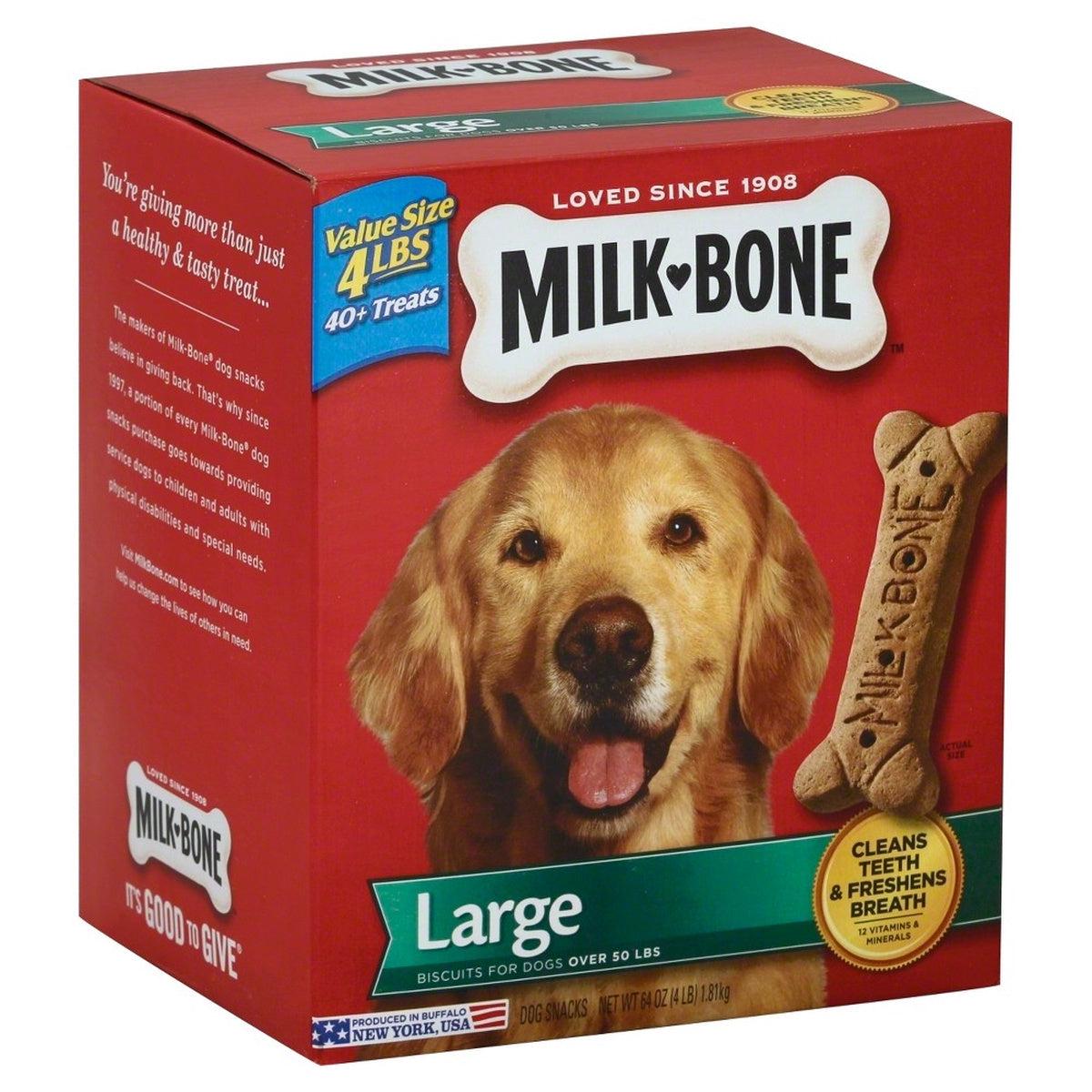 Original Biscuits Large Dog Treats 4 lb. Box