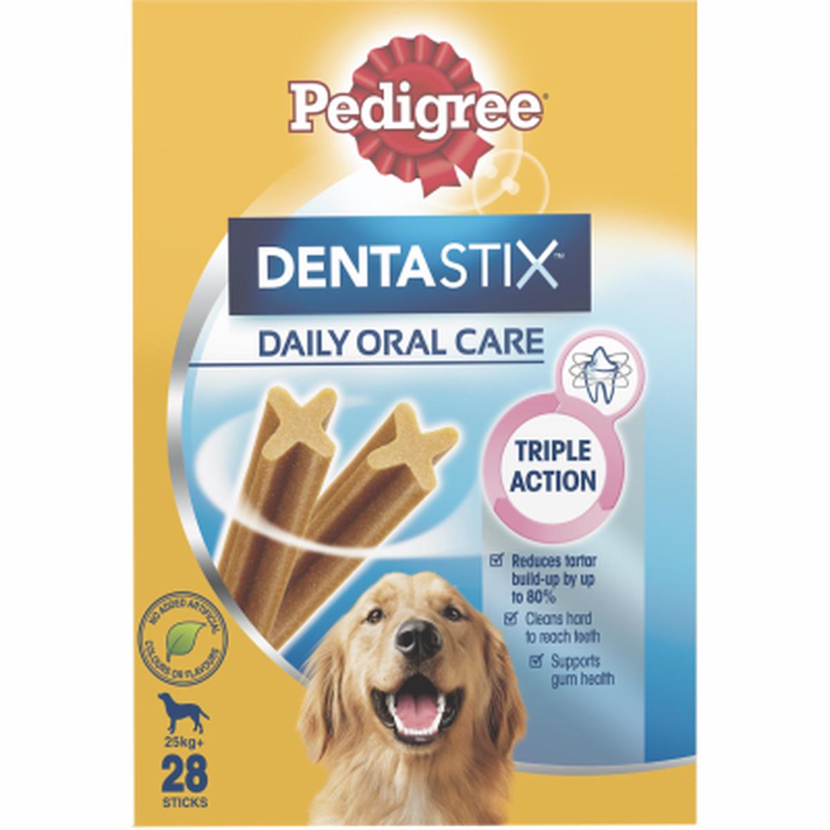 Pedigree Dentastix Large Dog Daily Dental Care Dog Treats 1.08kg