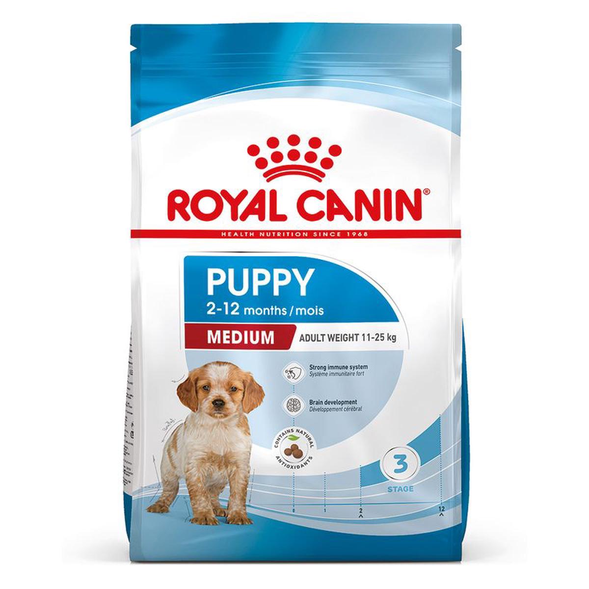 Royal Canin Medium Puppy Dry Dog Food – 4kg