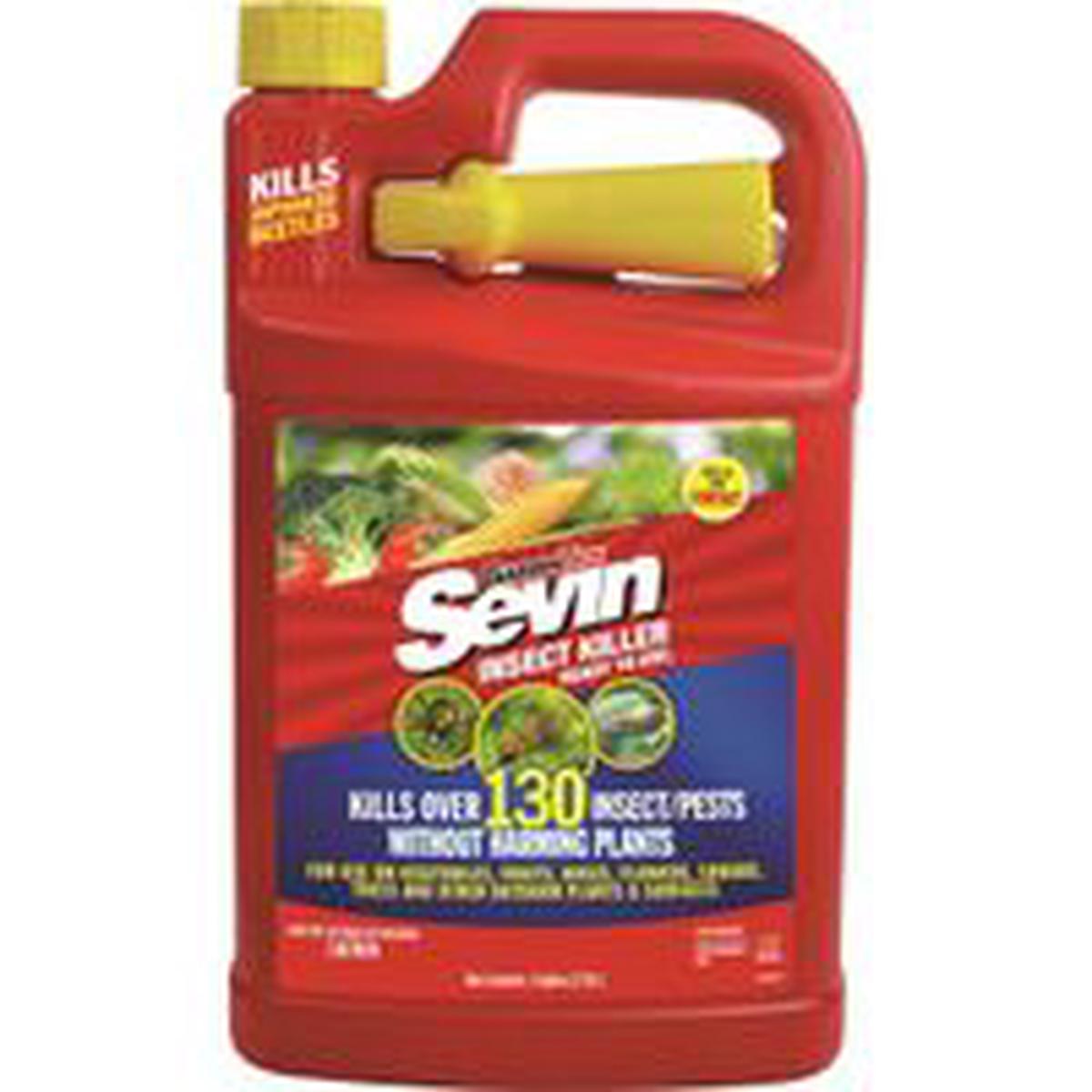 Sevin Ready-to-Use Insect Killer Liquid Spray Application 1 Gal Bottle