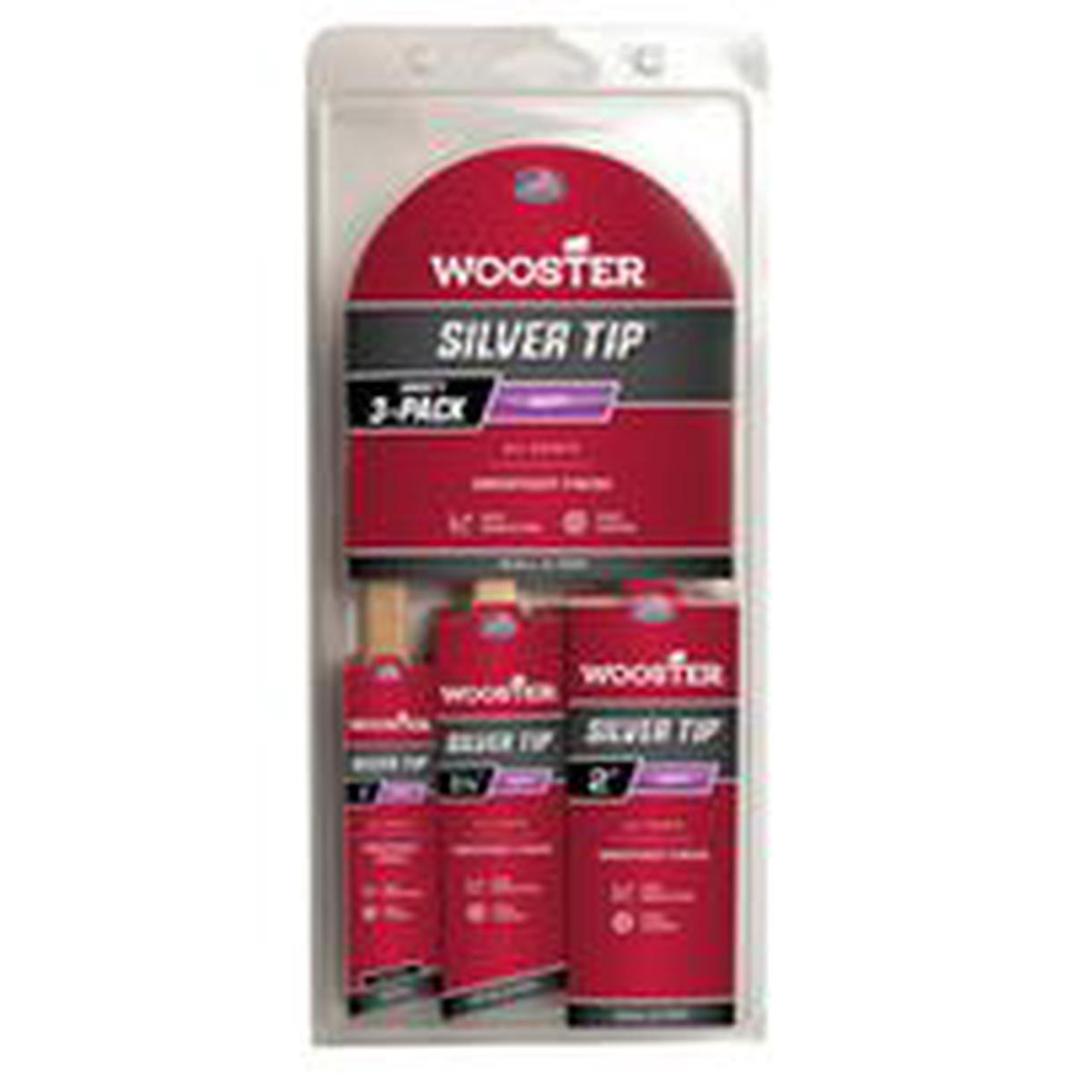 Wooster Paint Brush Set | Brush Paint Polyester 3pk (5229)