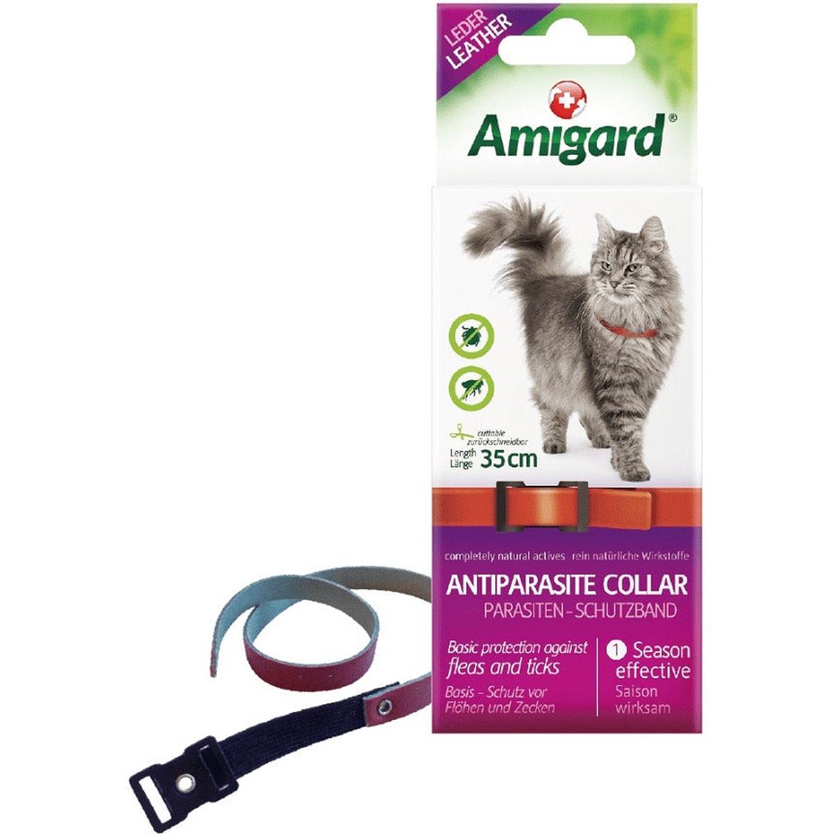 Amigard Cat Flea Strips – 3 Months – 35cm Length
