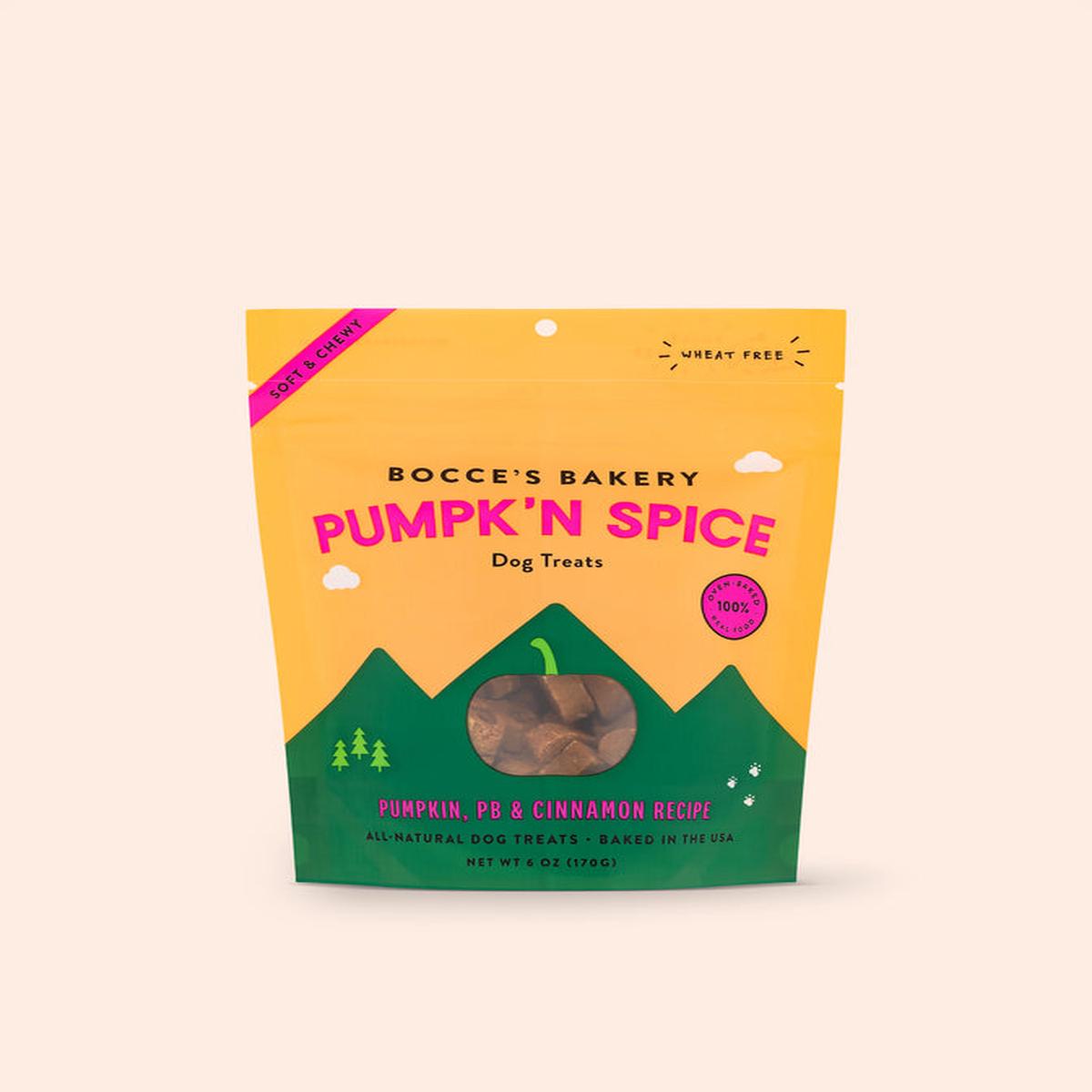 Bocce’s Bakery Pumpk’n Spice Soft & Chewy Treats