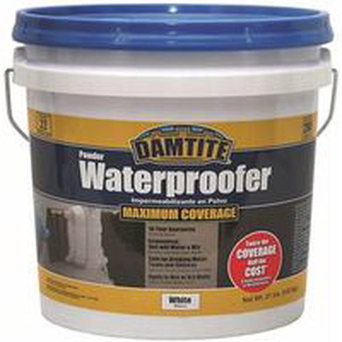 Damtite 01211 Powder Waterproofer, White, 21 lb Pail (1211)