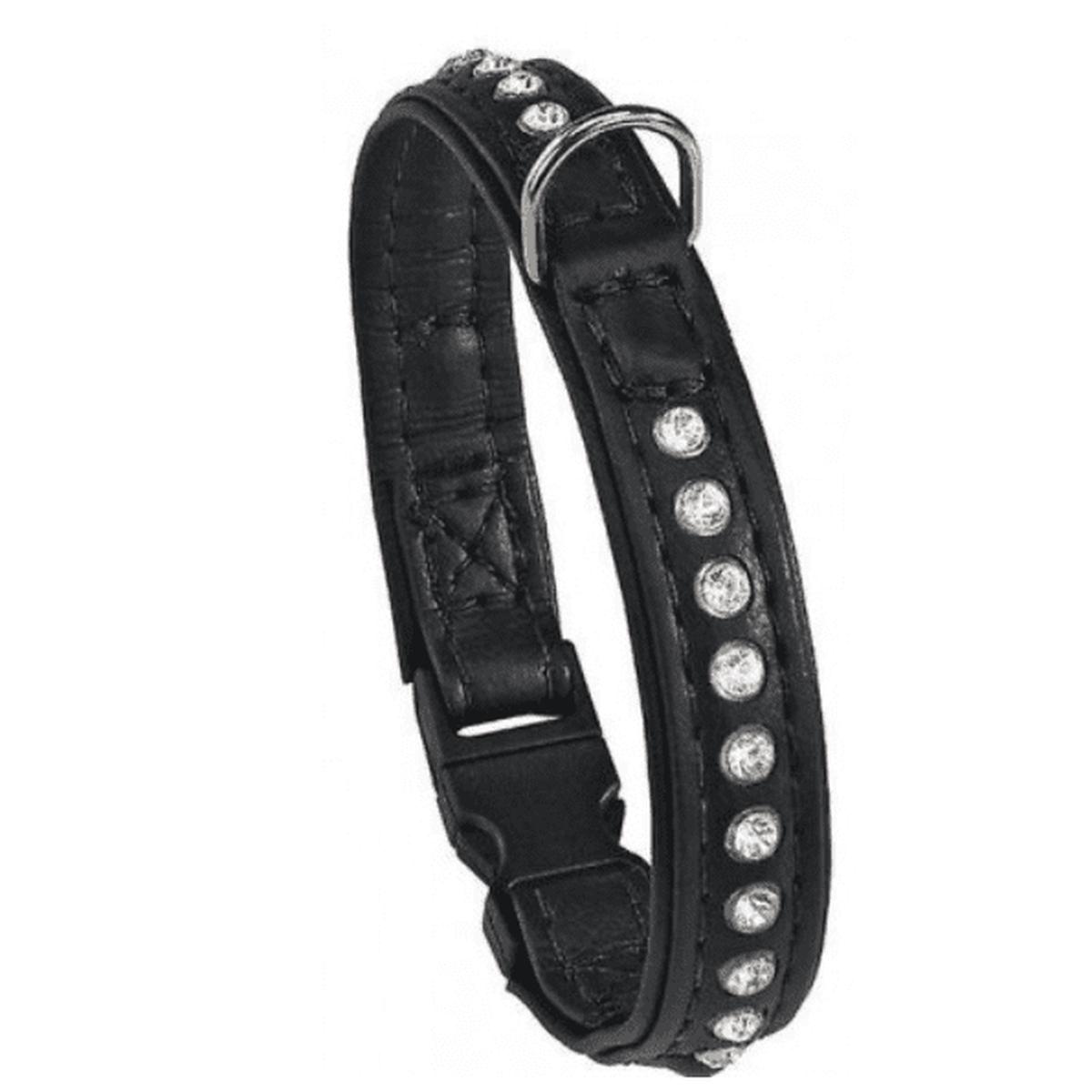 Ferplast Collar Lux – Black C12/19 – 19cm x 1.2cm