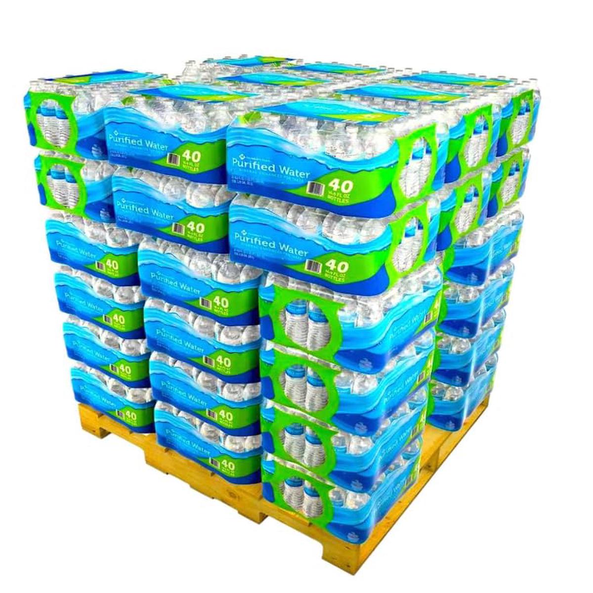 Generic Members Pack (16.9 oz)  Full Pallet of Bottled Water  40 Bottles per Case  1920 Bottles (48 Cases) – Default Title