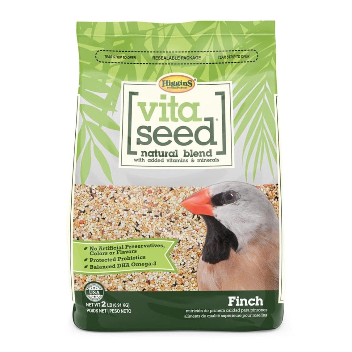 Higgins Vita Seed Natural Blend Finch – 2 LB
