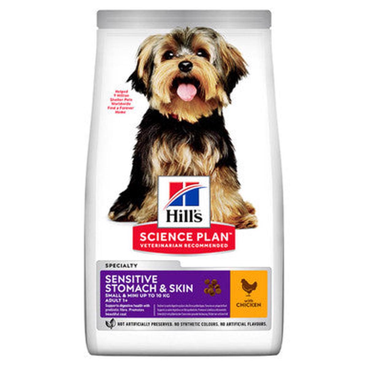 Hill’s Science Plan Canine Adult Small and Miniature Sensitive Stomach and Skin – 1.5 kg