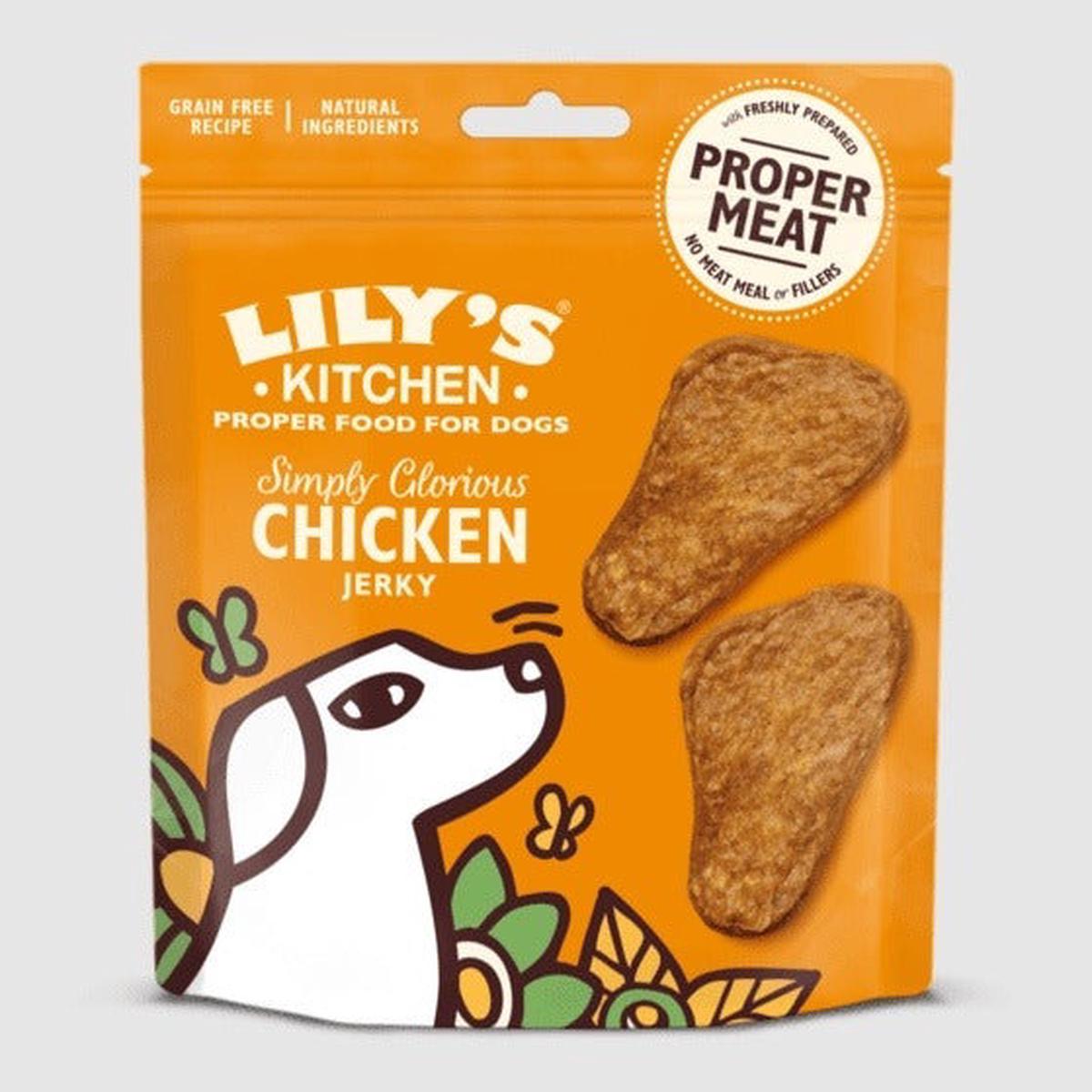LILY’S KITCHEN Dog Snacks – Mini Chicken Chops 70g