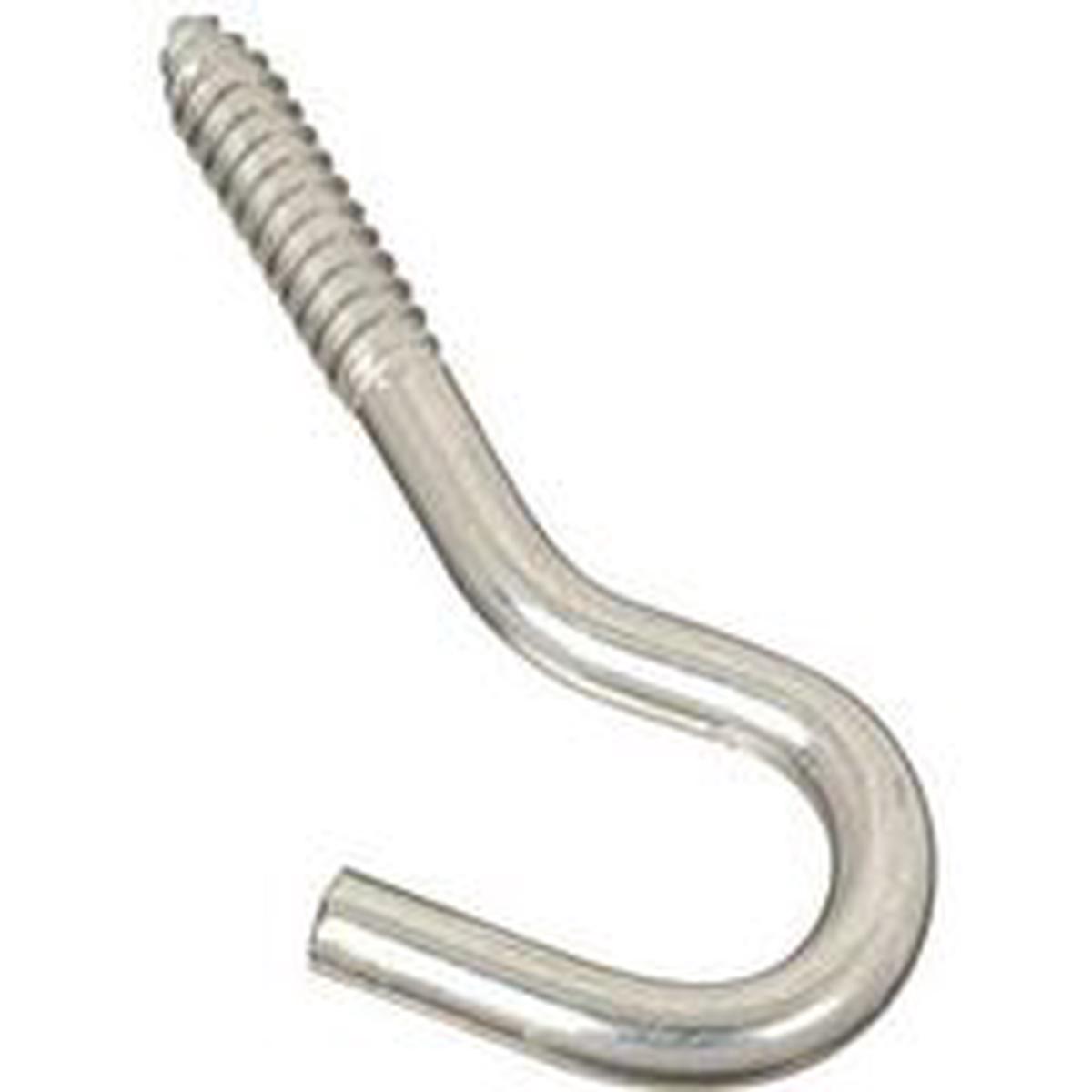 National Hardware 2156BC Series N220-889 Screw Hook 3/8 in Opening 4-7/8 in L Steel Zinc