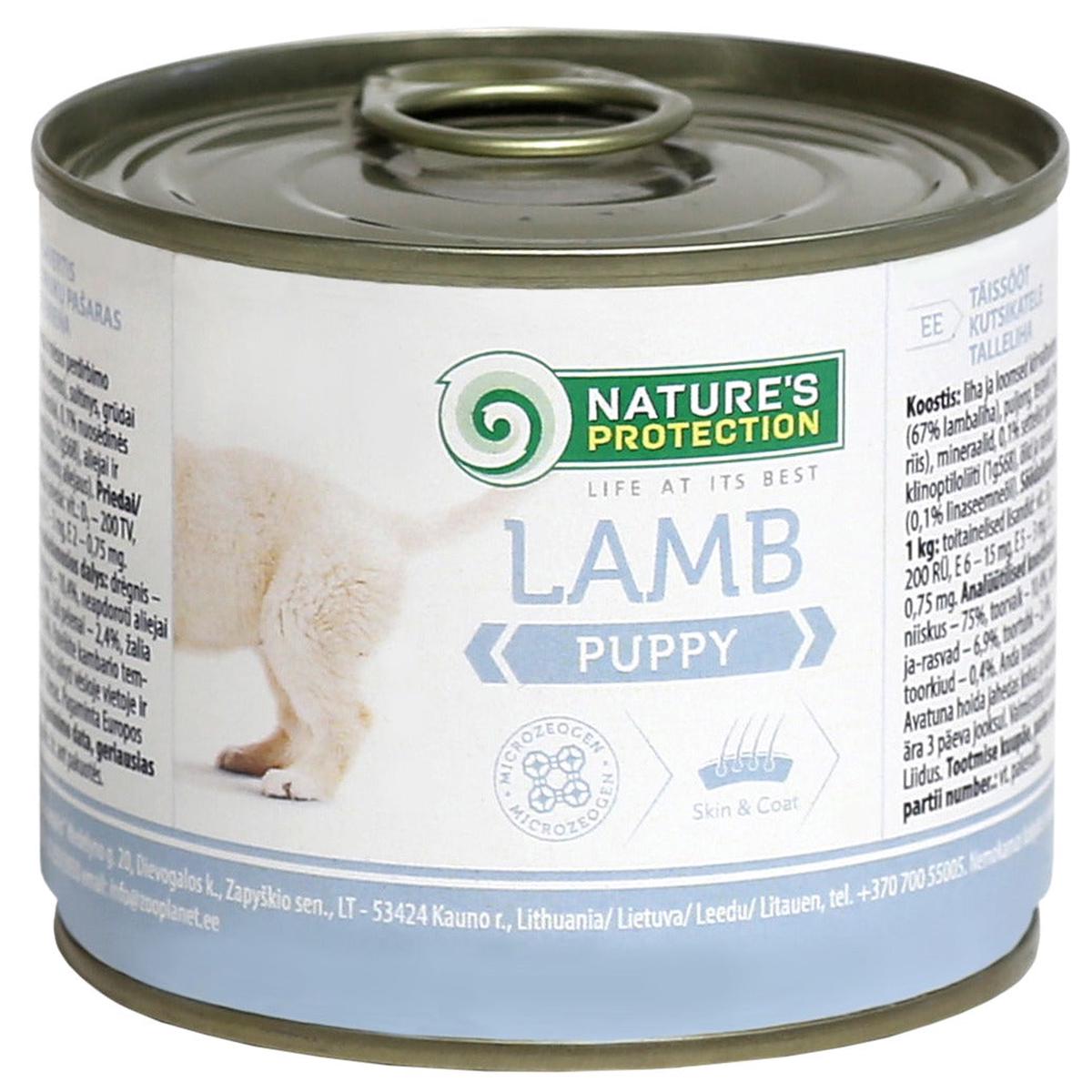 Nature’s Protection – Puppy Wet Food (Lamb) 200g