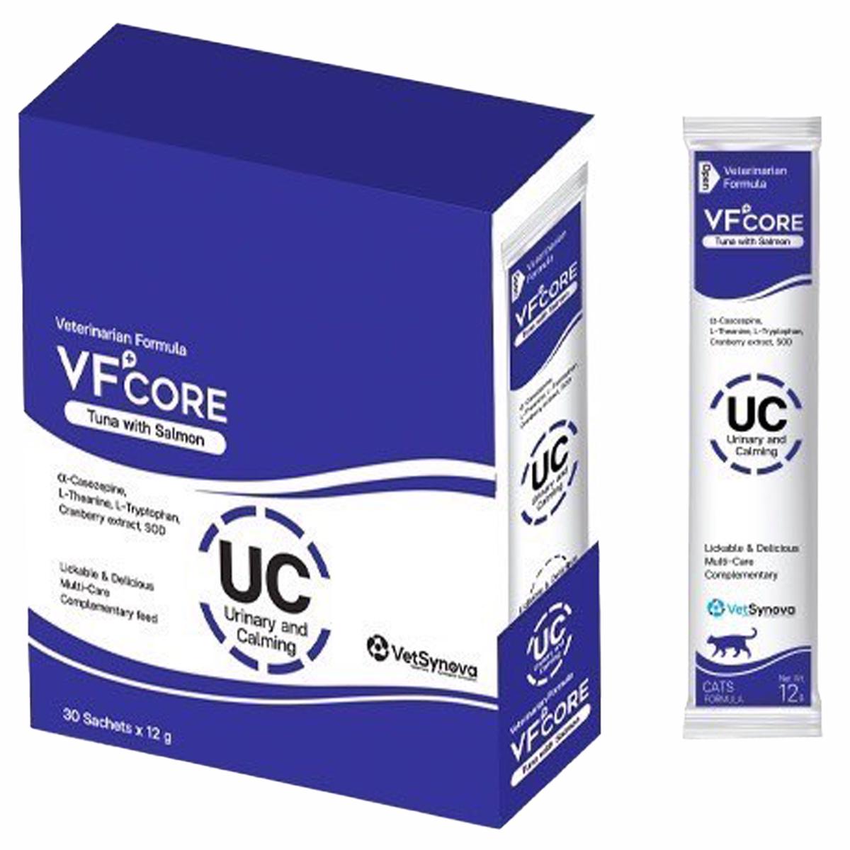 VF+Core Cat Tuna with Salmon Paste (Urinary Tract and Sedative) 30 packs per box
