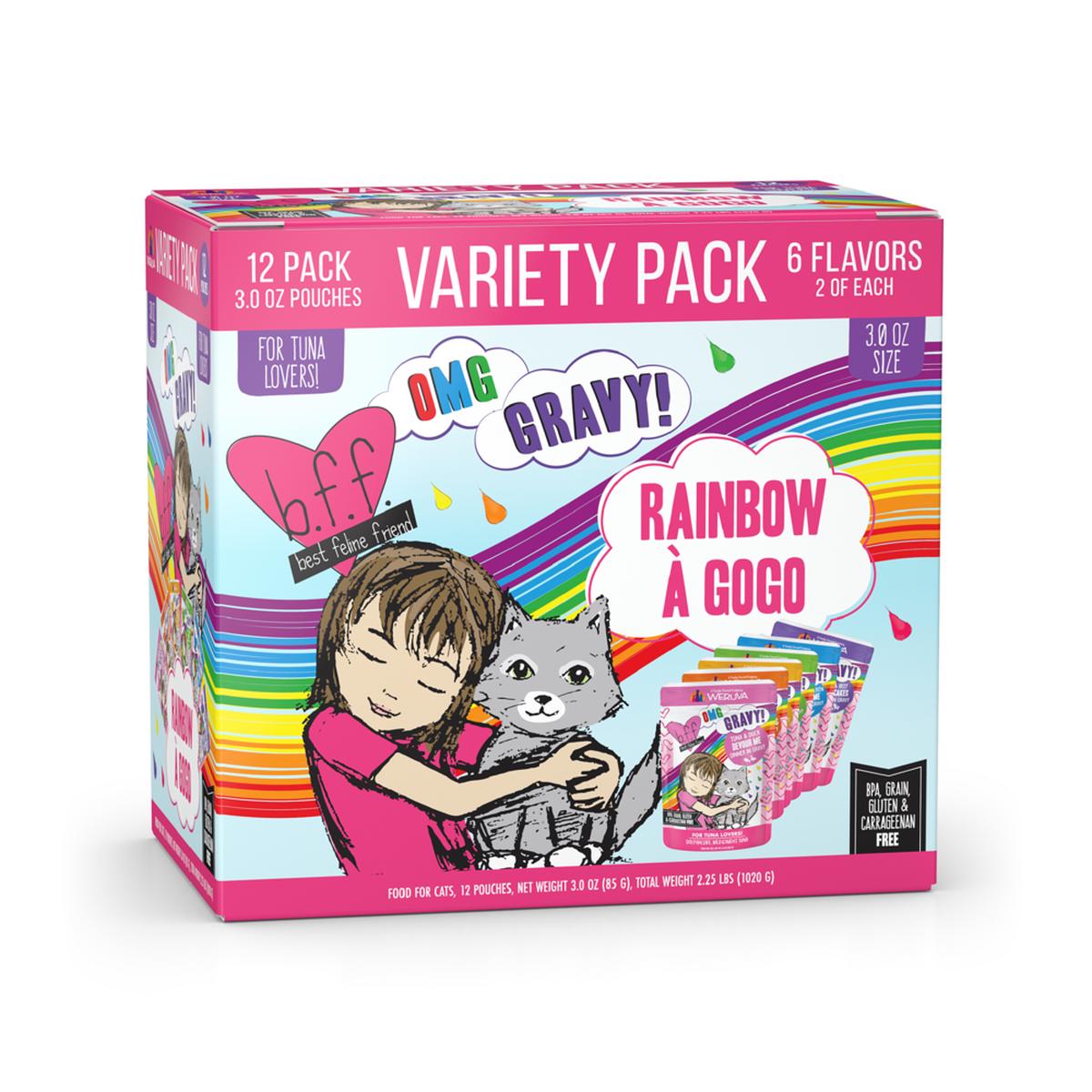 Weruva Grain Free BFF OMG Cat Variety Pouches Pack