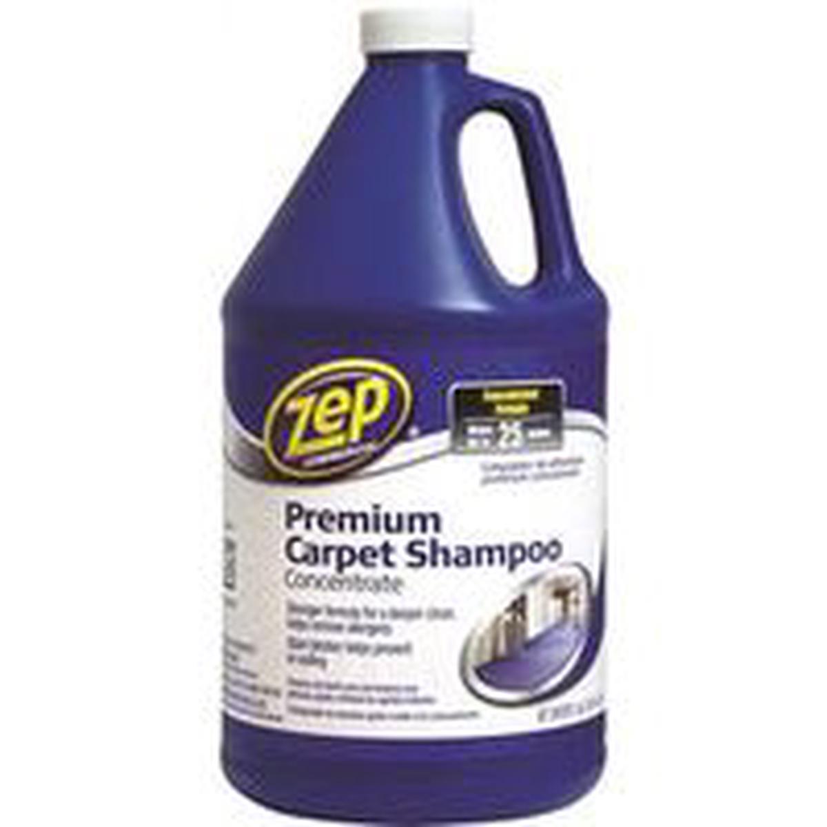 Zep Carpet Cleaner, 128 oz Bottle, Liquid, Clear (ZUPXC128)