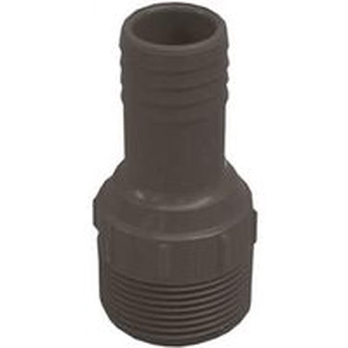 1-1/4" MPT x 1" Poly Adapter