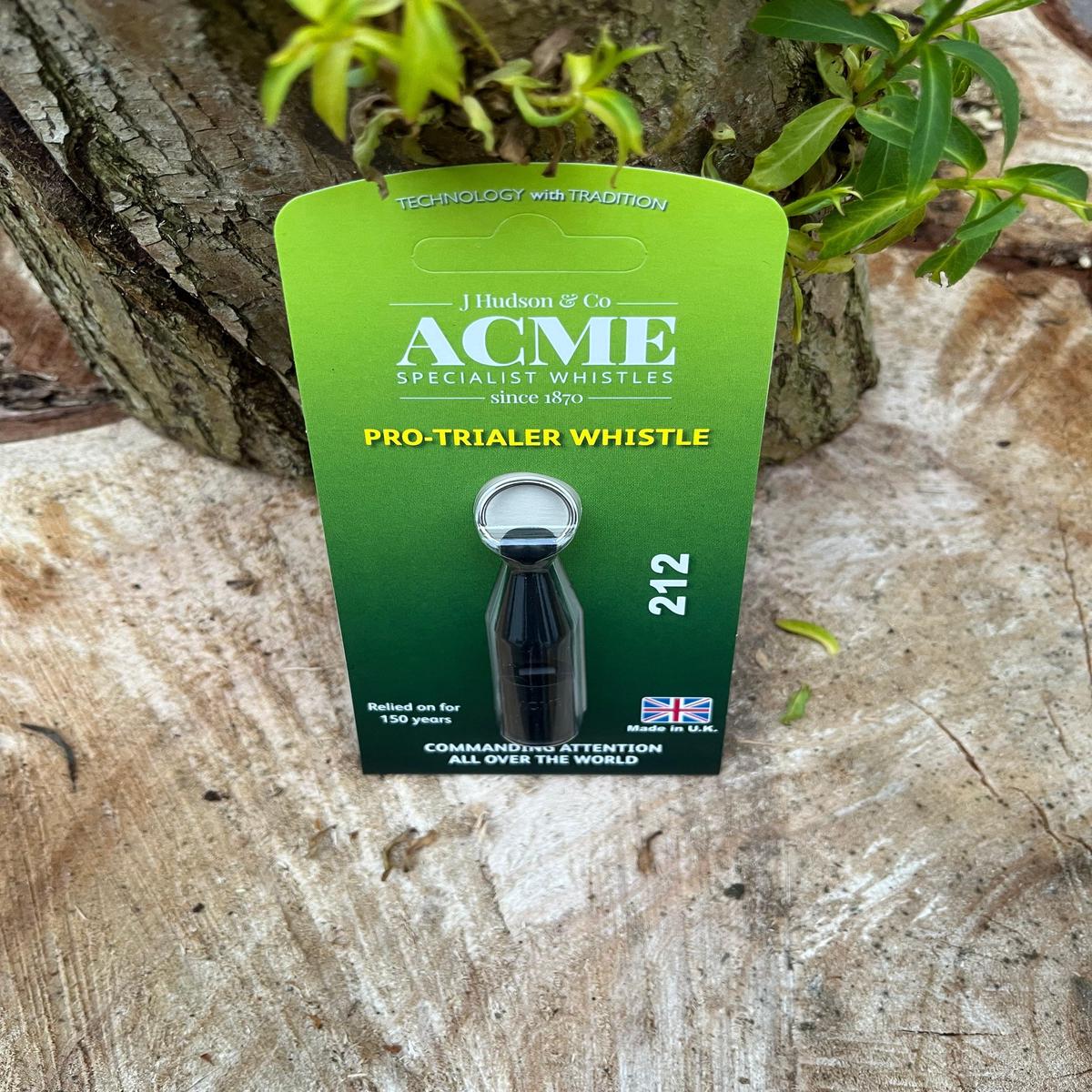 Acme Dog Whistle For Training – 212 | No Lanyard | Black