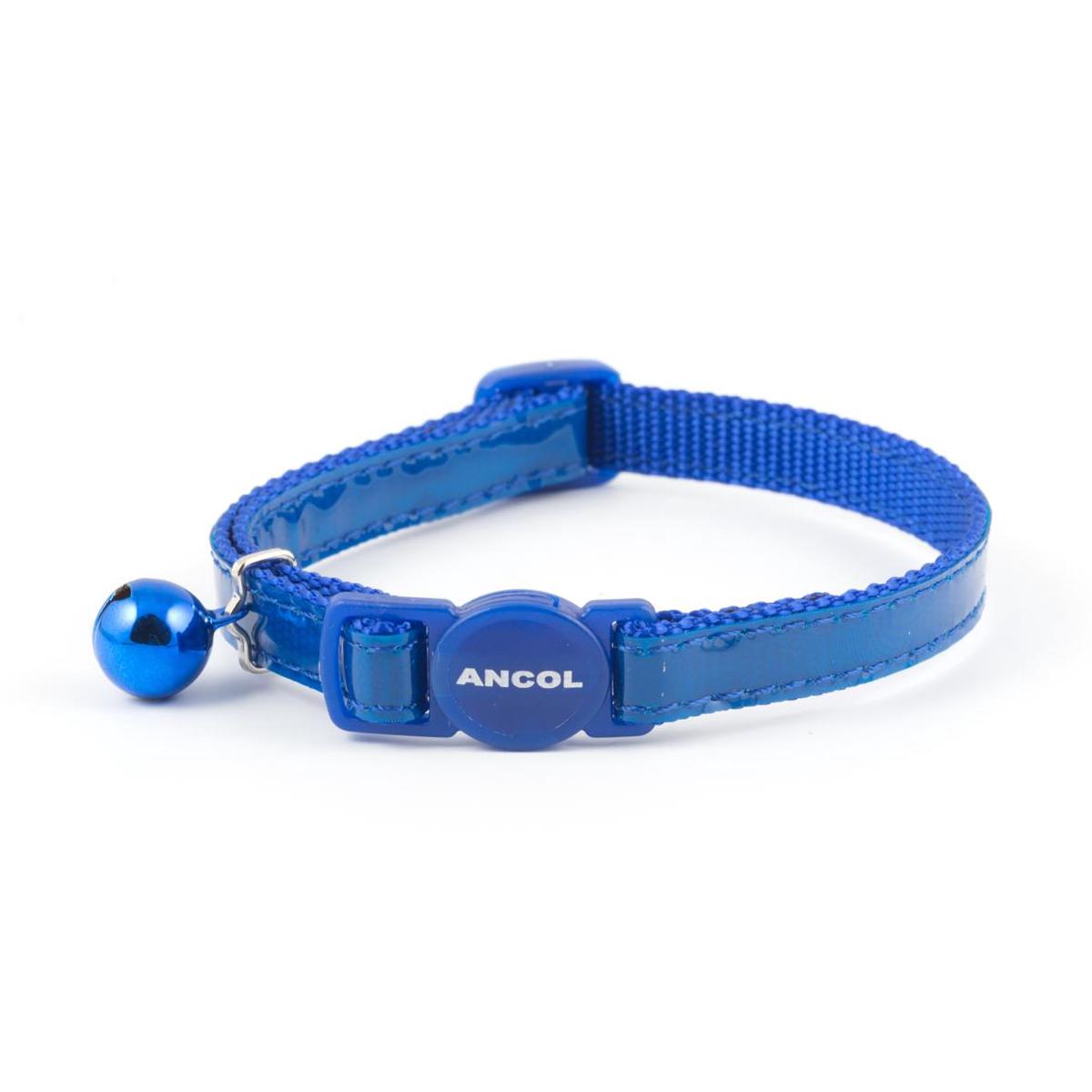 Ancol Gloss Reflective Cat Collar – Blue
