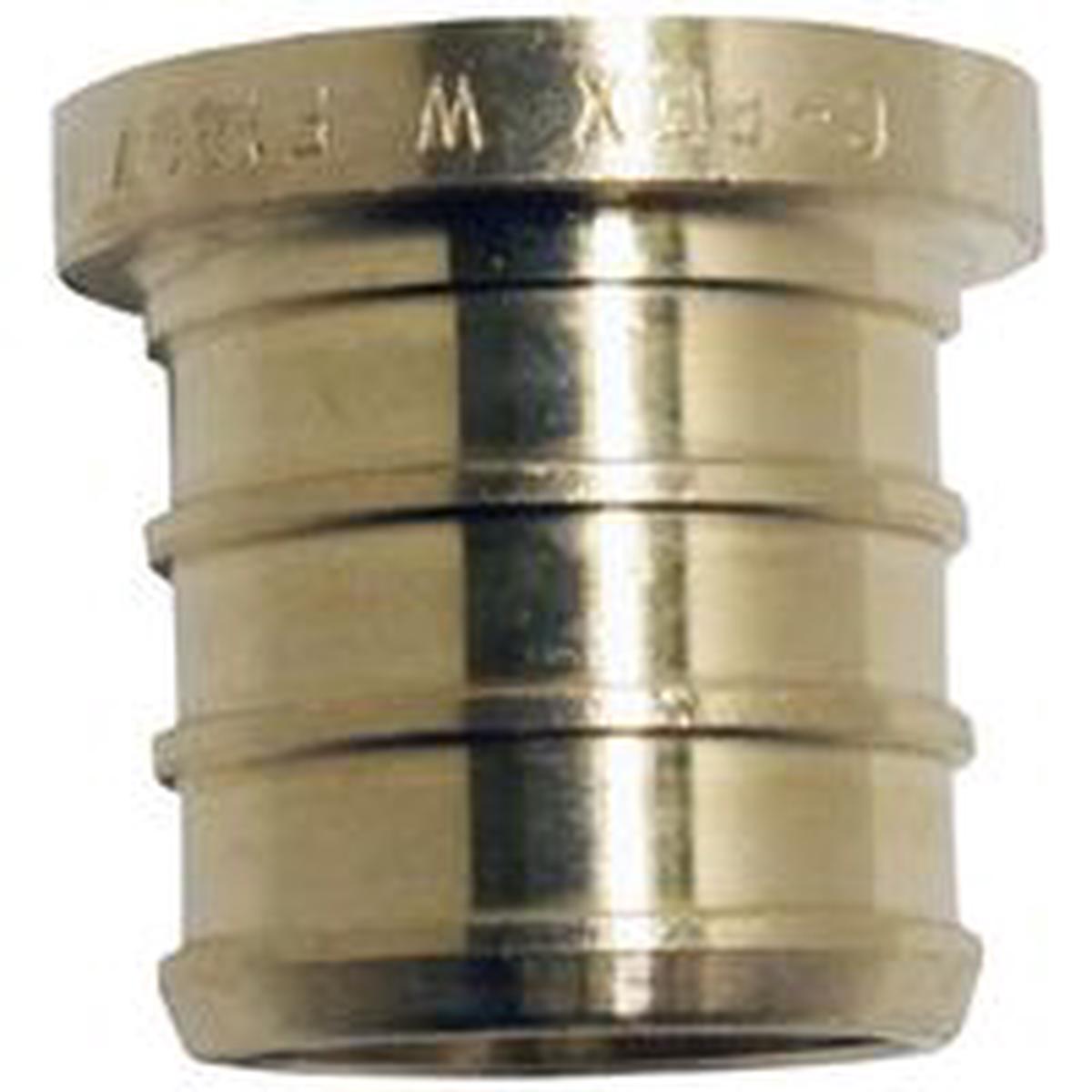 Apollo ApolloPEX Series Test Pipe Plug 1/2 in Barb Brass 5 Pack (APXP125PK)
