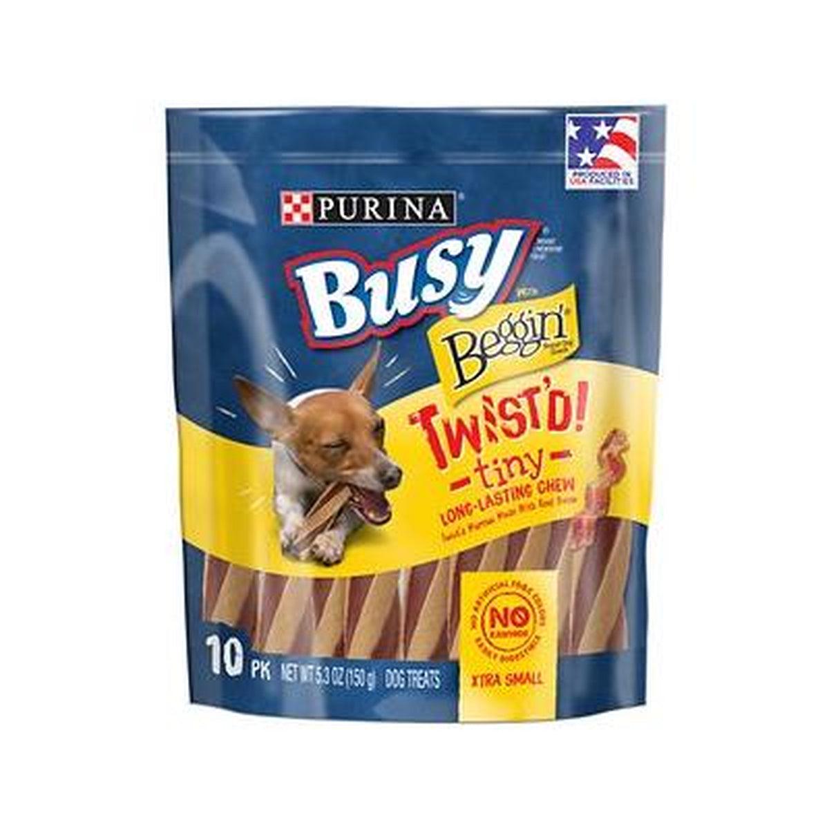 Beggin’ Twist’d! Tiny Dog Treats, 10 Count