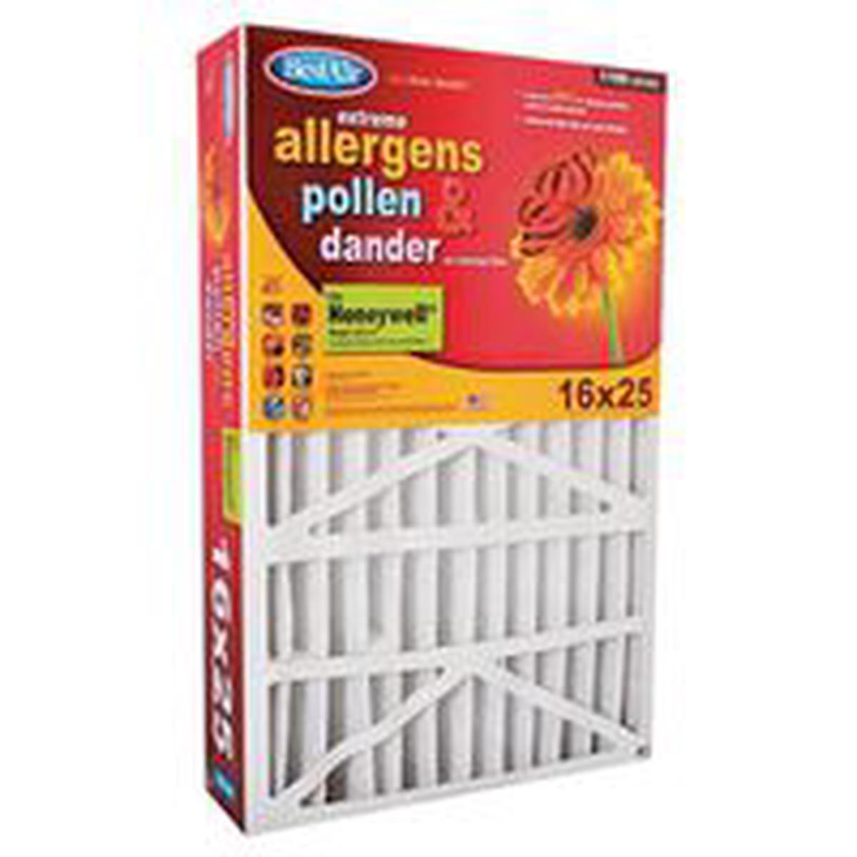 BestAir Air Filter, 25 in L, 16 in W, 8 MERV (HW1625)