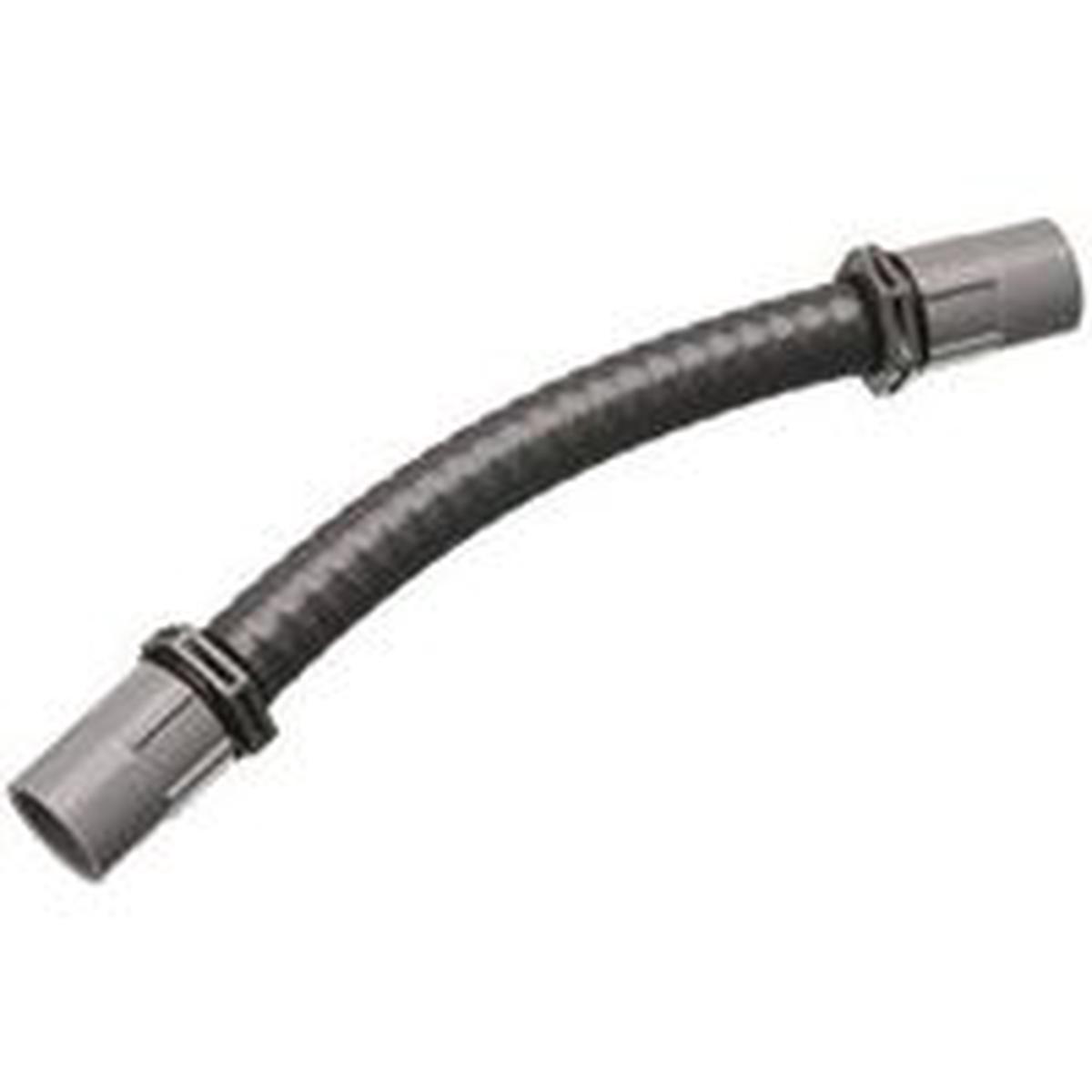 Carlon Flexible Elbow, 1/2 in Trade Size, 0 to 90 deg Angle, Gray (UAFAD)