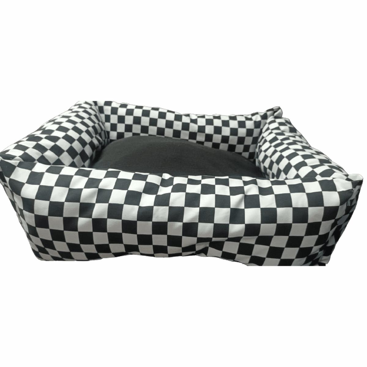 Dog Bed Checkered (Available in 3 sizes) – 1-S