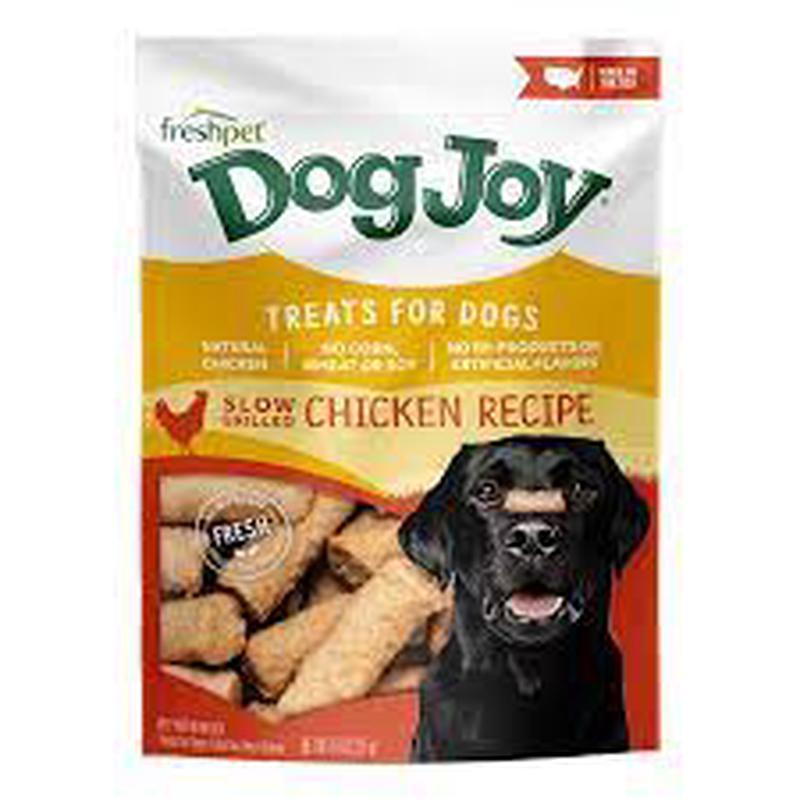 FRESHPET DOG JOY CHICKEN TREATS 8 OZ #ROCK VALUE-ORDER BY  TUESDAY EVENING FEB 24 ARRIVING MAR 04 FOR DELIVERY#