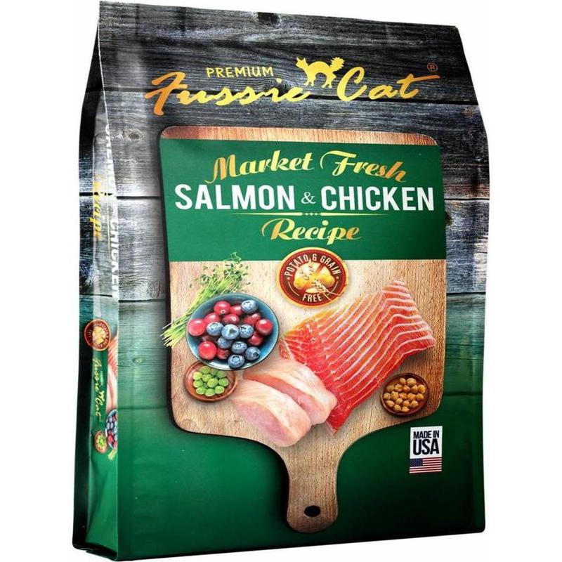 Fussie Cat Premium Market Fresh Salmon & Chicken Meal – 3.5 lb