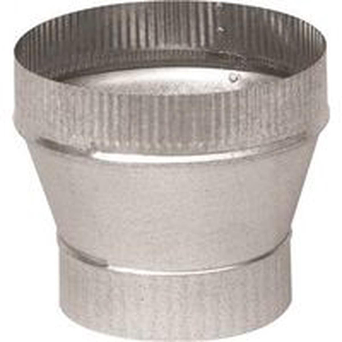 Imperial Furnace Short Increaser 3 to 4 in Connection 24 Gauge Galvanized (GV1418)